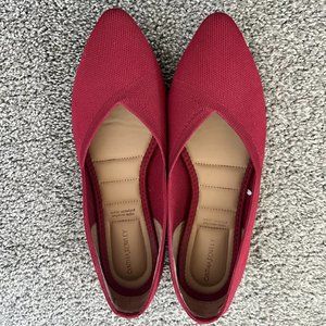 Cynthia Rowley Red 9 Medium Flat Shoe